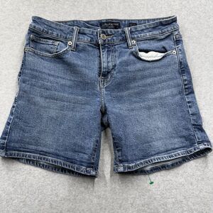 Lucky Brand Bermuda Denim Shorts Women's Blue 6/28 Cotton Classic